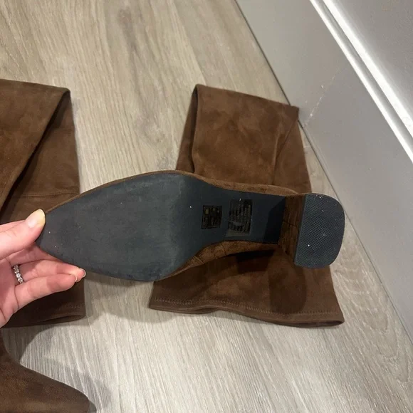 Sam Edelman Brown Heeled Boots - Picture 3 of 4